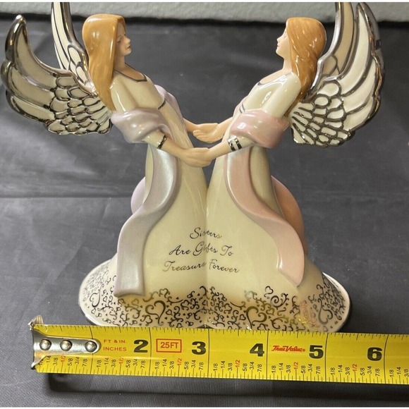 Bradford Editions Musical Figurine Kindred Spirits Sisters Are Gifts To Treasure - Picture 6 of 9